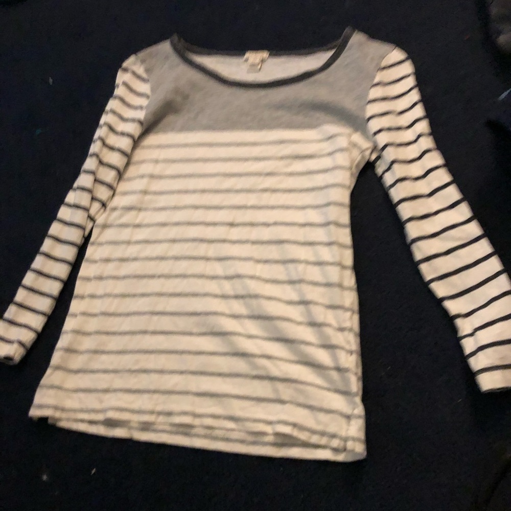 J. Crew striped shirt